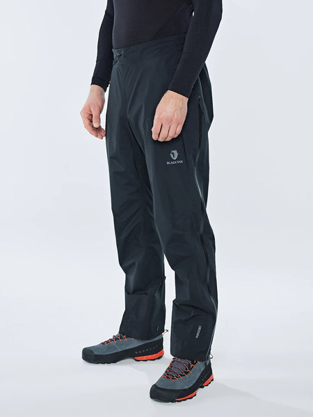 Blackyak Herren Lunag Gore-Tex 3L | Hardshellhose black beauty wasserdichte Hose Recco Auf und Davon Outdoor Equipment