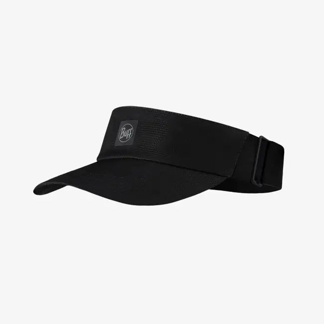 Buff Go Visor Solid black Visorkappe schwarz Auf und Davon Outdoor Equipment
