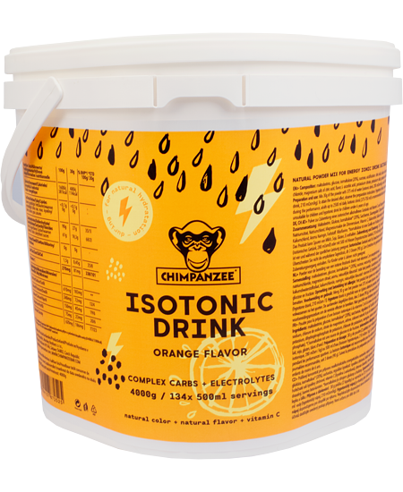 chimpanzee Iso-Drink Orange - 4kg Dose Sportgetränk Auf und Davon Outdoor Equipment