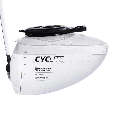 CYCLITE Aero Bladder 01 | Trinkblase 2,5L transparent Auf und Davon Outdoor Equipment