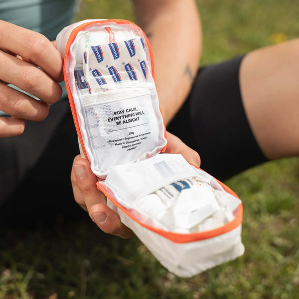 CYCLITE First Aid Kit 01 | Erste-Hilfe-Set Fahrrad 0,11L weiß Auf und Davon Outdoor Equipment