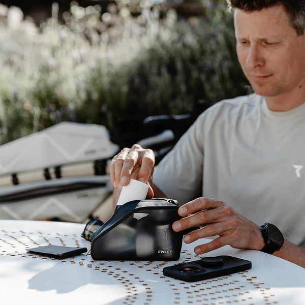 cyclite Pouch 01 | Waschtasche 0,9L black Auf und Davon Outdoor Equipment