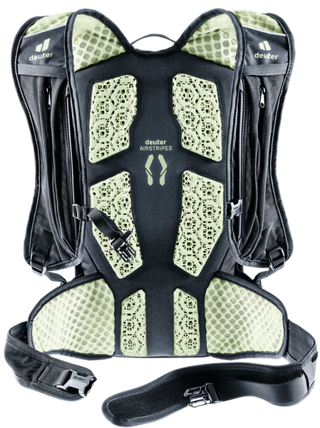 deuter Hiline 8 | Fahrradrucksack phosphor-black MTB Rucksack mit Protektor Auf und Davon Outdoor Equipment