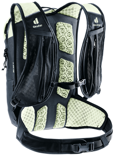 deuter Hiline 8 | Fahrradrucksack phosphor-black MTB Rucksack mit Protektor Auf und Davon Outdoor Equipment