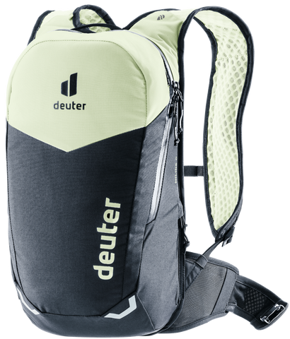 deuter Hiline 8 | Fahrradrucksack phosphor-black MTB Rucksack mit Protektor Auf und Davon Outdoor Equipment