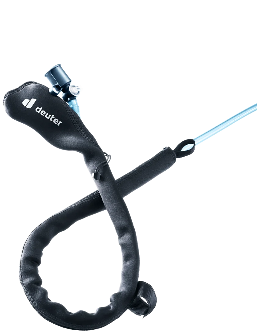 deuter Streamer Tube Insulator black Trinkschlauchisolation Auf und Davon Outdoor Equipment