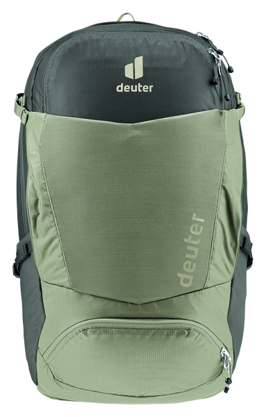 deuter Trans Alpine Pro 28 Fahrradrucksack grove-ivy MTB Rucksack Auf und Davon Outdoor Equipment
