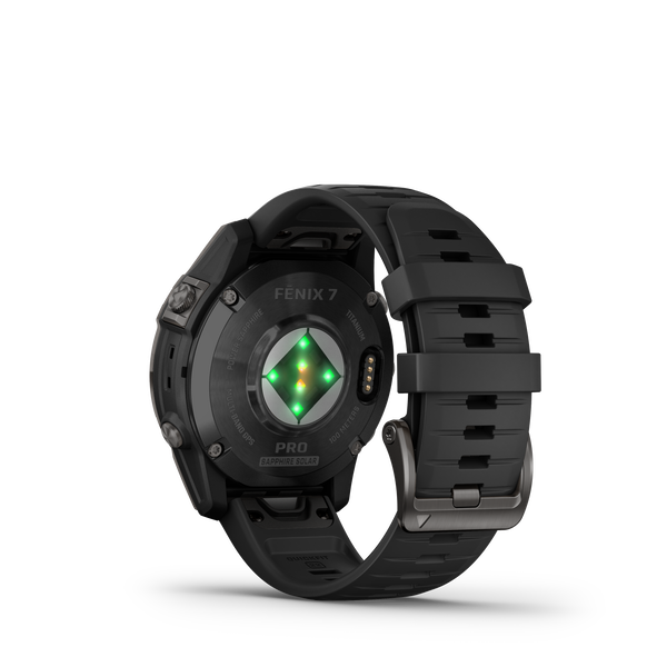 Schwarz-Carbongrau Titan DLC mit QuickFit-Silikon-Armband 22mm
