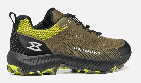 garmont 9.81 Pulse WP Men's olivegreen primerosegreen wasserdichte Wanderschuhe Auf und Davon Outdoor Equipment