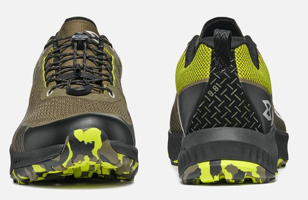 garmont 9.81 Pulse WP Men's olivegreen primerosegreen wasserdichte Wanderschuhe Auf und Davon Outdoor Equipment