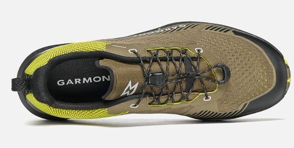 garmont 9.81 Pulse WP Men's olivegreen primerosegreen wasserdichte Wanderschuhe Auf und Davon Outdoor Equipment