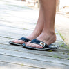 Gumbies Original Flip Flops | Blue Hibiscus Zehentrenner floral Auf und Davon Outdoor Equipment