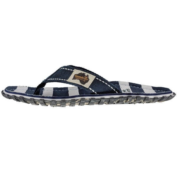 Gumbies Original Flip Flops | Deck Chair blau weiß gestreift Auf und Davon Outdoor Equipment