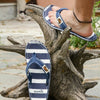 Gumbies Original Flip Flops | Deck Chair blau weiß gestreift Auf und Davon Outdoor Equipment