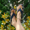 Gumbies Original Flip Flops | Deck Chair blau weiß gestreift Auf und Davon Outdoor Equipment