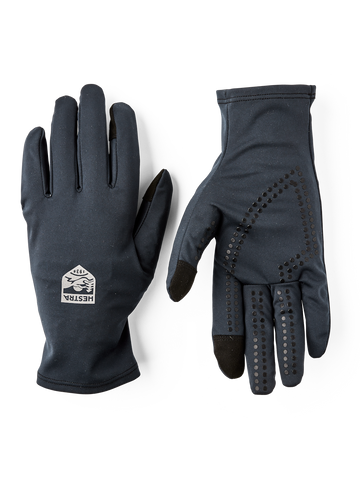 Hestra Windbreaker Liner Light 5-finger | Innenhandschuhe schwarz Auf und Davon Outdoor Equipment