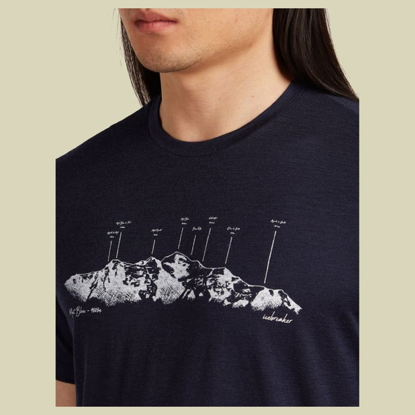 icebreaker Men's Merino 150 Tech Lite T-Shirt Massif | Merinoshirt midnight navy Auf und Davon Outdoor Equipment