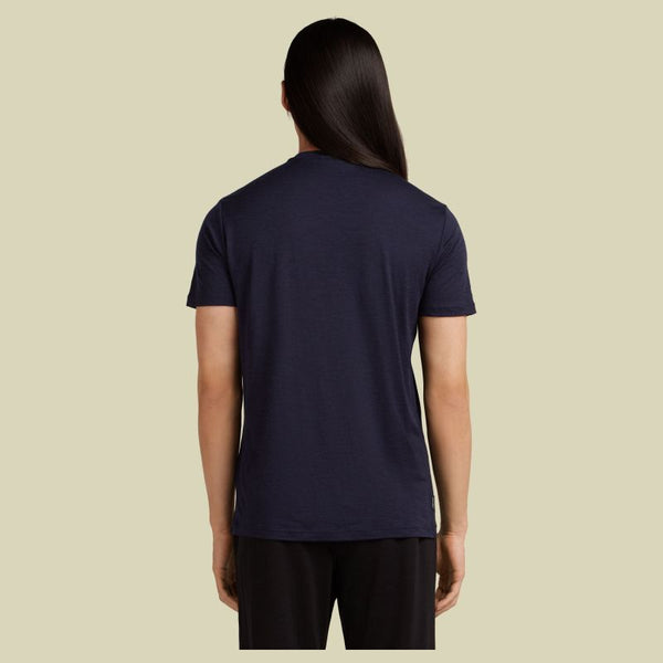 icebreaker Men's Merino 150 Tech Lite T-Shirt Massif | Merinoshirt midnight navy Auf und Davon Outdoor Equipment
