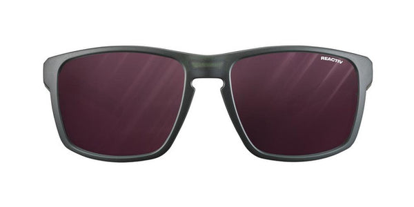 Julbo SHIELD Reactiv 0-4 | Gletscherbrille schwarz blau weiss Sportsonnenbrille Auf und Davon Outdoor Equipment