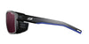 Julbo SHIELD Reactiv 0-4 | Gletscherbrille schwarz blau weiss Sportsonnenbrille Auf und Davon Outdoor Equipment