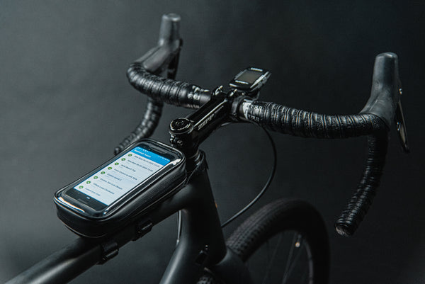 Lezyne Oberrohrtasche Smart Energy Caddy 0,4L schwarz Smartphone Halterung Auf und Davon Outdoor Equipment