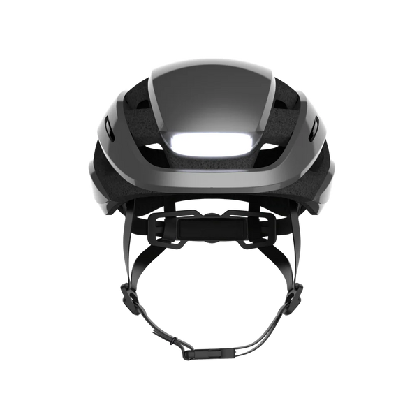 Lumos Ultra MIPS LED Helm | Fahrradhelm smarter Fahrradhelm mit Licht fog grey grau Auf und Davon Outdoor Equipment