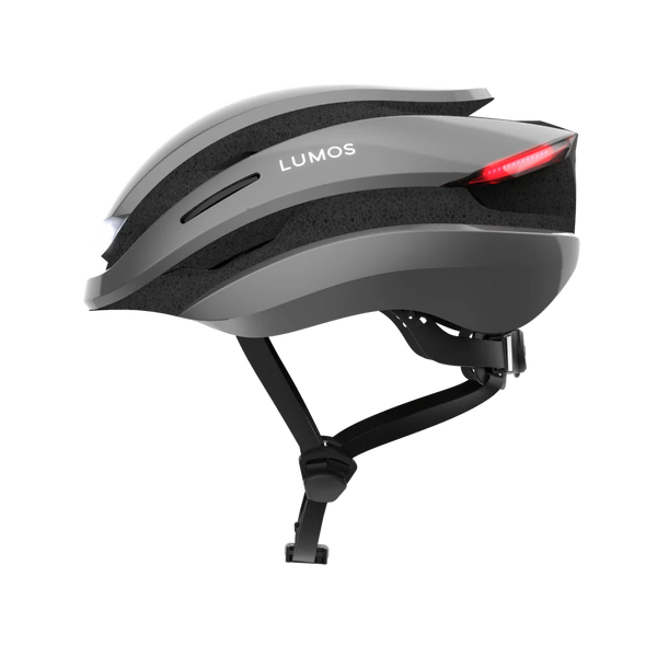 Lumos Ultra MIPS LED Helm | Fahrradhelm smarter Fahrradhelm mit Licht fog grey grau Auf und Davon Outdoor Equipment