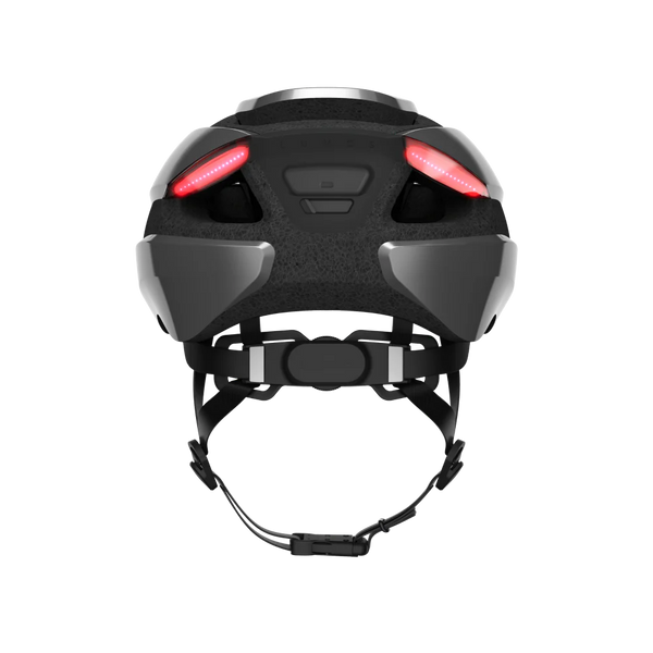 Lumos Ultra MIPS LED Helm | Fahrradhelm smarter Fahrradhelm mit Licht fog grey grau Auf und Davon Outdoor Equipment