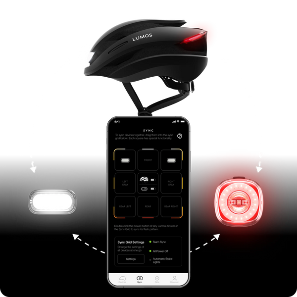Lumos Ultra MIPS LED Helm | Fahrradhelm smarter Fahrradhelm mit Licht fog grey grau Auf und Davon Outdoor Equipment