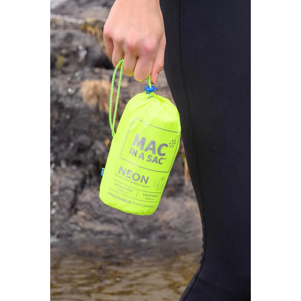 mac in a sac Regenjacke NEON yellow packbar gelb Auf und Davon Outdoor Equipment