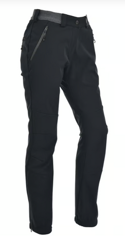 maul Damen Gran Paradiso 2XT 10.0 Softshellhose black Wanderhose Trekkinghose Auf und Davon Outdoor Equipment