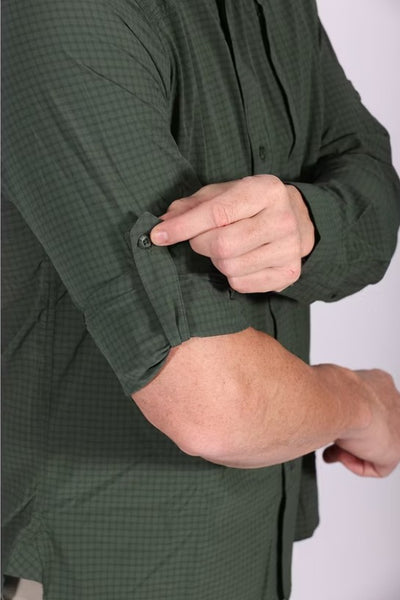 maul Herren Veniv ultra | Wanderhemd dark green Funktionshemd dunkelgrün Auf und Davon Outdoor Equipment