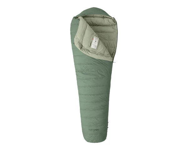 nordisk Ides ±0° Mummy Sleeping Bag | Daunenschlafsack Mumienschlafsack hedge green Outdoor Equipment