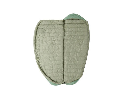 nordisk Ides ±0° Wide Mummy Sleeping Bag | Daunenschlafsack Mumienschlafsack extra breit hedge green Auf und Davon Oudoor Equipment