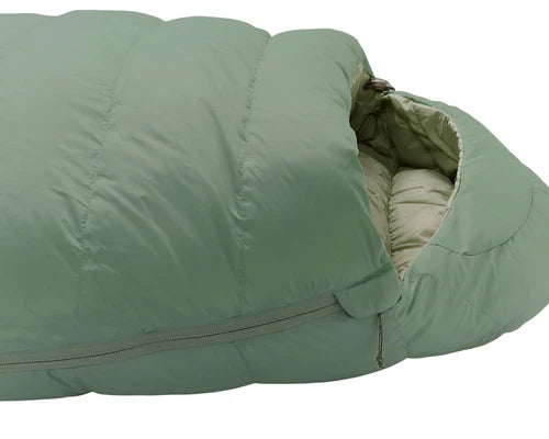 nordisk Ides ±0° Wide Mummy Sleeping Bag | Daunenschlafsack Mumienschlafsack extra breit hedge green Auf und Davon Oudoor Equipment