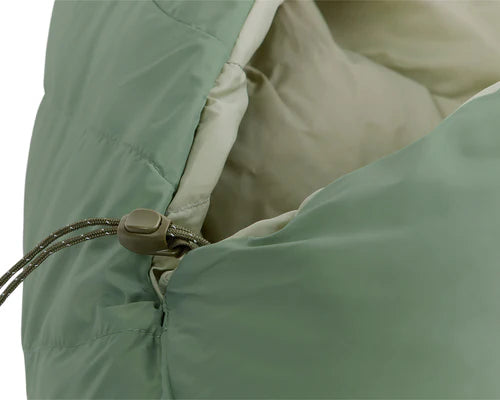 nordisk Ides ±0° Wide Mummy Sleeping Bag | Daunenschlafsack Mumienschlafsack extra breit hedge green Auf und Davon Oudoor Equipment