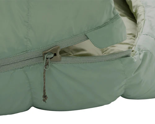 nordisk Ides ±0° Wide Mummy Sleeping Bag | Daunenschlafsack Mumienschlafsack extra breit hedge green Auf und Davon Oudoor Equipment