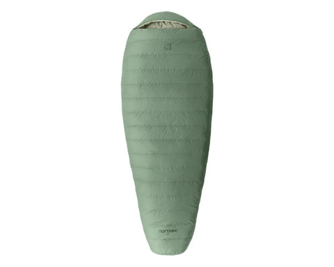 nordisk Ides ±0° Wide Mummy Sleeping Bag | Daunenschlafsack Mumienschlafsack extra breit hedge green Auf und Davon Oudoor Equipment