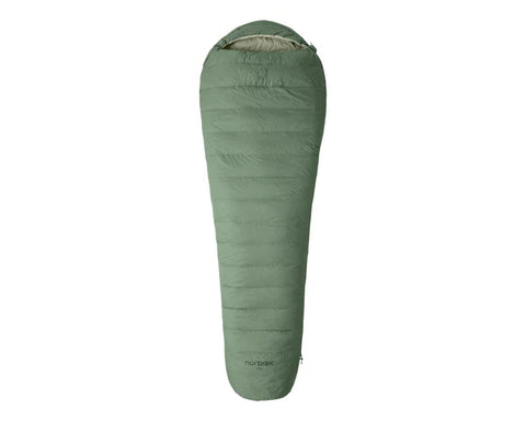 nordisk Ides +5° Mummy Sleeping Bag | Daunenschlafsack Mumienschlafsack hedge green Auf und Davon Outdoor Equipment