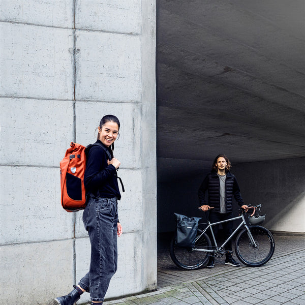 ortlieb Vario QL3.1 26L - Fahrradtasche | Rucksack rooibos orange Auf und Davon Outdoor Equipment