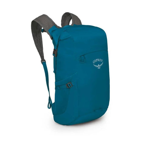osprey Ultralight Dry Stuff Pack 20 waterfront blue wasserdichter Tagesrucksack blau Auf und Davon Outdoor Equipment