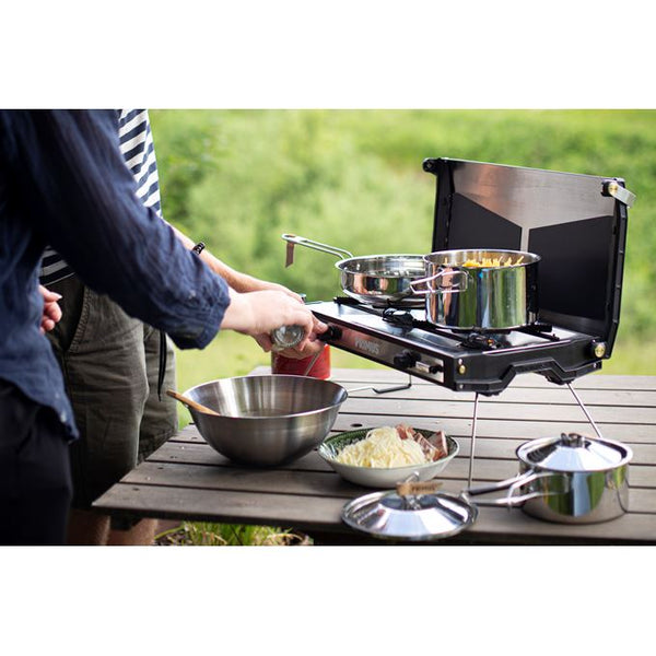 Campfire Cookset Stainless Steel - Auf und Davon | Outdoor Equipment