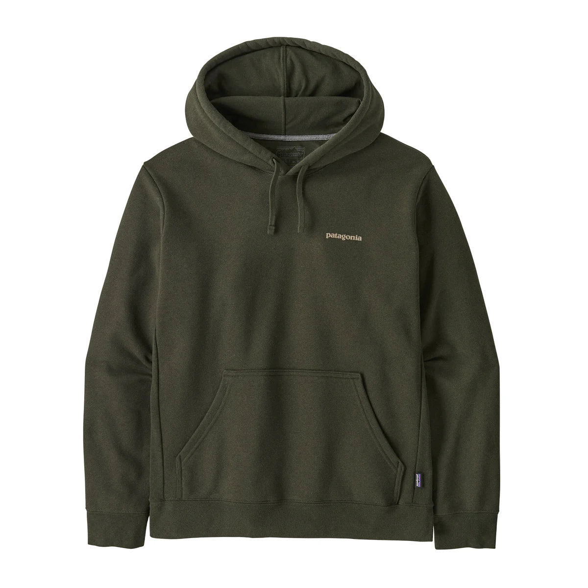 patagonia Men's Boardshort Logo Uprisal Hoody Kapuzenpullover basin green Fair Trade Auf und Davon Outdoor Equipment