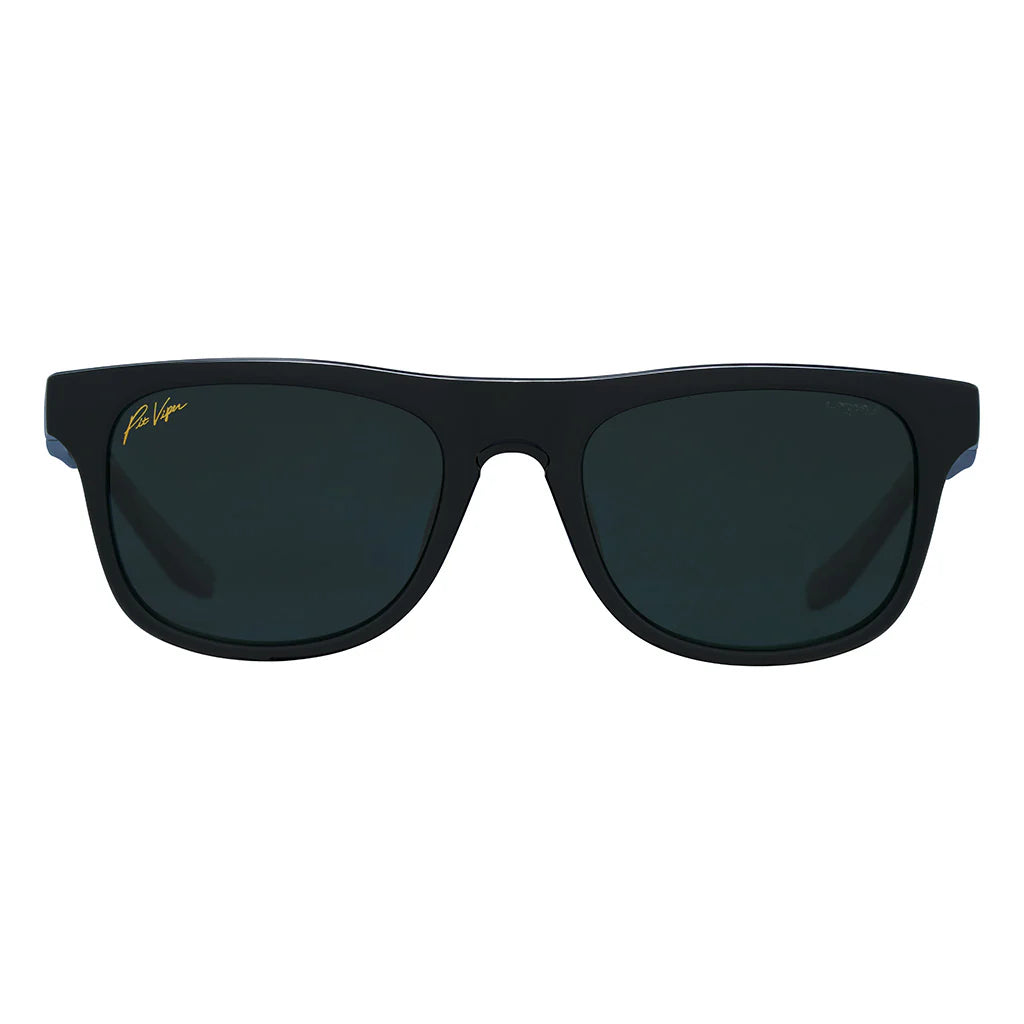pit viper The Highball HDPV - Exec Smoke | Sonnenbrille Laufbrille schwarz Trendbrille Auf und Davon Outdoor Equipment