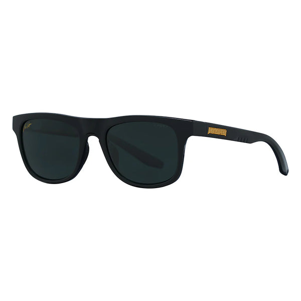 pit viper The Highball HDPV - Exec Smoke | Sonnenbrille Laufbrille schwarz Trendbrille Auf und Davon Outdoor Equipment