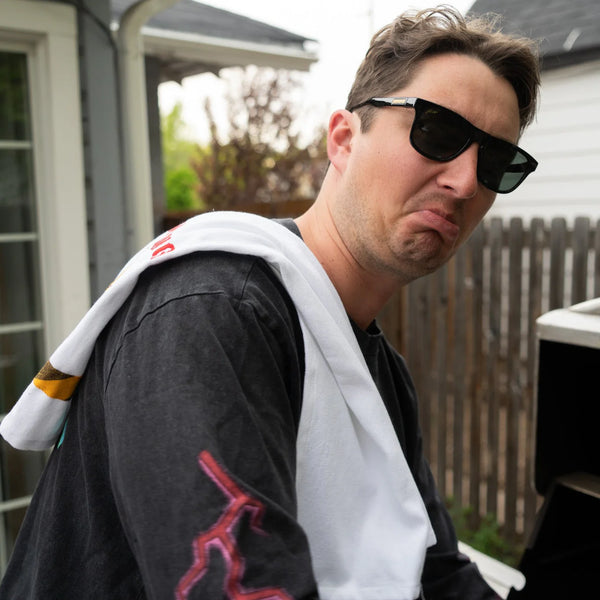 pit viper The Highball HDPV - Exec Smoke | Sonnenbrille Laufbrille schwarz Trendbrille Auf und Davon Outdoor Equipment