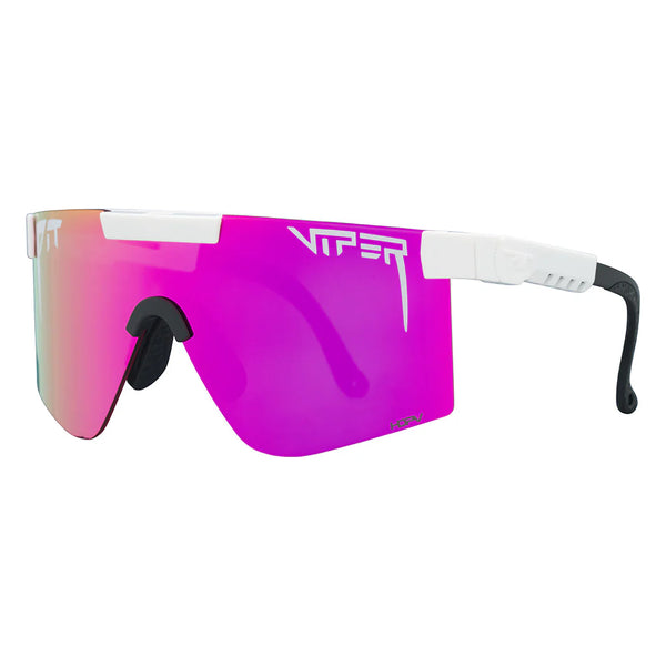 Pit Viper The Originals 2.0 Wide - Miami Nights Pink | Fahrradbrille Laufbrille rosa kratzfest schnelle Brille Auf und Davon Outdoor Equipment