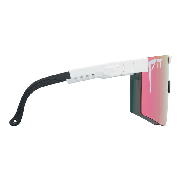 Pit Viper The Originals 2.0 Wide - Miami Nights Pink | Fahrradbrille Laufbrille rosa kratzfest schnelle Brille Auf und Davon Outdoor Equipment