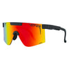 pit viper The Originals 2.0 Wide HDPV - Exec Rainbow | Fahrradbrille Laufbrille schnelle Brille Auf und Davon Outdoor Equipment