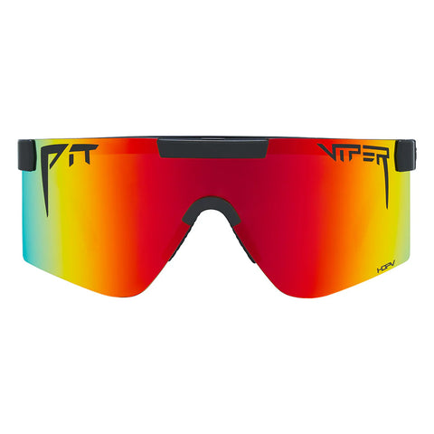 pit viper The Originals 2.0 Wide HDPV - Exec Rainbow | Fahrradbrille Laufbrille schnelle Brille Auf und Davon Outdoor Equipment